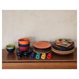 Caracas Colored Plateware