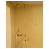 Hanging Bell Form Candle Lanterns