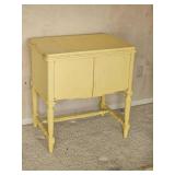 Vintage White Rotary Sewing Machine & Table