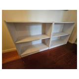 White Cubbie Shelving