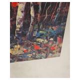 Printed Birch Grove Décor Art