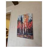 Printed Birch Grove Décor Art