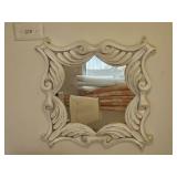 White Regency Style Décor Mirror