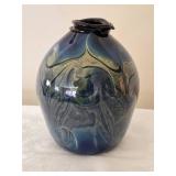 *SIGNED* Studio Art Glass Vase - Sarah Cooper