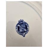 Antique 19th Century Brown, Westhead & Moore British Porcelain Plates - Primrose Border - (3)