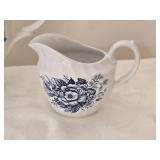 Vintage British Anchor Staffordshire Ironstone Porcelain Tea Service