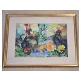 Enchanting Fine Art Impressionist Still Life Print - M. McDonald