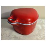 Vintage MCM Denmark Kobenstyle Enameled Miniature Dutch Oven