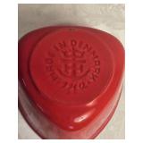 Vintage MCM Denmark Kobenstyle Enameled Miniature Dutch Oven