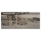 Sparkling Silver Plate Serviceware Collection - (18)