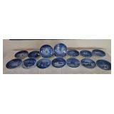 B&G Copenhagen Christmas Collectors Plate Collection - (16)