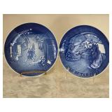 B&G Copenhagen Christmas Collectors Plate Collection - (16)