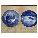 B&G Copenhagen Christmas Collectors Plate Collection - (16)