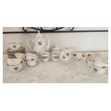 Adorable Swedish Vintage Porcelain Tea Set - Karlskrona - (31)