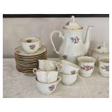 Adorable Swedish Vintage Porcelain Tea Set - Karlskrona - (31)