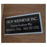 Contemporary Troy Wesnidge Custom Console Table