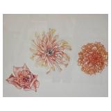 *SIGNED* Delicate Fine Art Print - Reina - Three Flowers