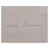 *SIGNED* Delicate Fine Art Print - Reina - Three Flowers