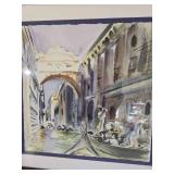 Enchanting Fine Art Watercolor Print - John Singer Sargent - The Bridge of Sighs