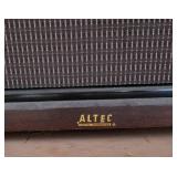 Vintage MCM Altec Lansing Stereo Speakers ~ working