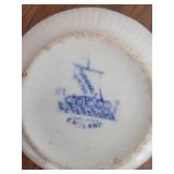 English Furnivals Chinaware Service ~ Blue and White Half Lace Pattern