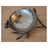 Michael Aram Signed Hammered Olive Bowl