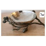 Michael Aram Signed Hammered Olive Bowl