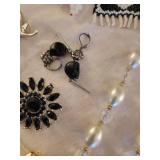 Elegant Black and White Hued Jewelry Collection