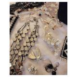 Elegant Black and White Hued Jewelry Collection