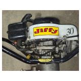 Jiffy Model 30 Ice Auger with D-Icer Armor and Gasoline Engine - Runs