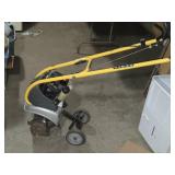 Used Ryobi Mini-Tiller with Just Add Sand Weight System