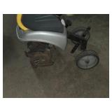 Used Ryobi Mini-Tiller with Just Add Sand Weight System