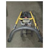 Used Ryobi Mini-Tiller with Just Add Sand Weight System