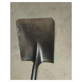Lot of 2 Garden Shovels - Heavy-Duty Steel