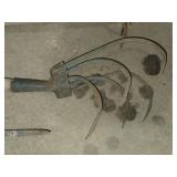 Collection of 4 Vintage Garden Hand Tools