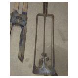 Garden Fork Spade and Post Hole Digger
