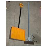 Snow Shovel and Ice Scraper