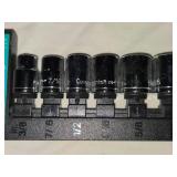 9 Piece S.A.E. 3/8" Drive Socket Set by Companion