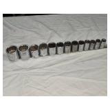 Lot of 1/2" Drive SAE Socket Wrenches