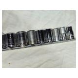 Lot of 1/2" Drive SAE Socket Wrenches