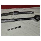 Assorted Sockets with Ratchets and Extension