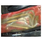 Vintage JC Penney Metal Tool Box with Assorted Tools