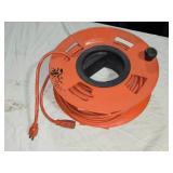 Extension Cord and Cord Holder - Ground Plug is Cut