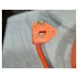 Extension Cord and Cord Holder - Ground Plug is Cut