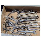 Lot of Assorted Wrenches - Various Sizes and Brands