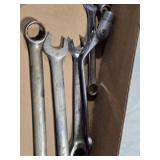 Lot of Assorted Wrenches - Various Sizes and Brands
