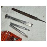 Assorted Hand Tools and Measuring Tape