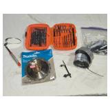 Circular Saw Blade, Drill Bits, and Hardware