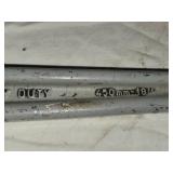Lot of 2 Pipe Wrenches - 12 Inch and 18 Inch