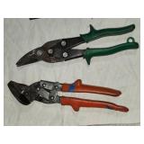 Hand Tools Including Pliers, Screwdriver, Ruler, and Snips
